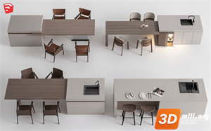 Kitchen island Skp Files